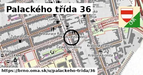 Palackého třída 36, Brno