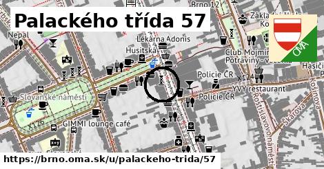 Palackého třída 57, Brno