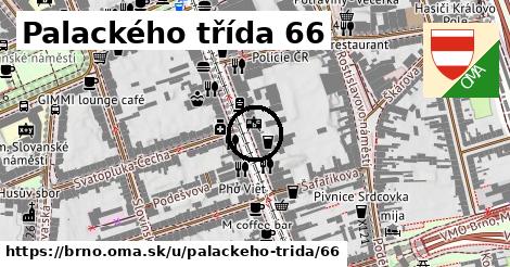 Palackého třída 66, Brno