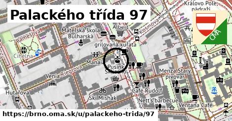 Palackého třída 97, Brno