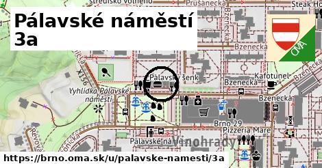 Pálavské náměstí 3a, Brno