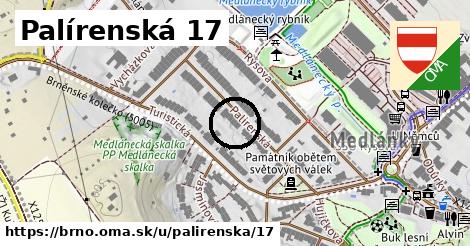 Palírenská 17, Brno