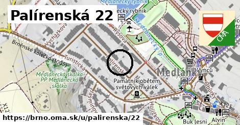 Palírenská 22, Brno