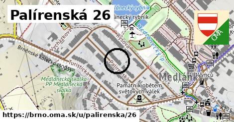 Palírenská 26, Brno