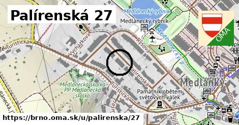 Palírenská 27, Brno