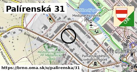 Palírenská 31, Brno