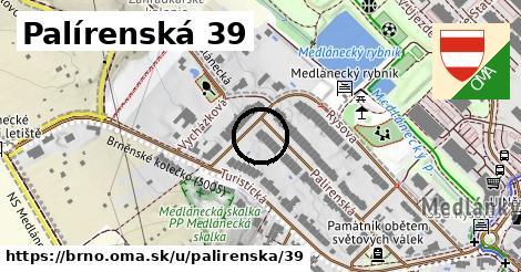 Palírenská 39, Brno