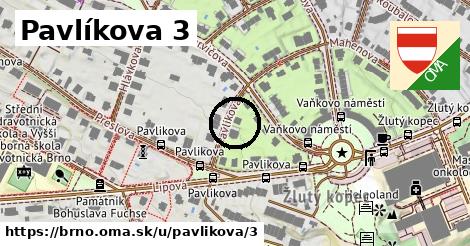 Pavlíkova 3, Brno