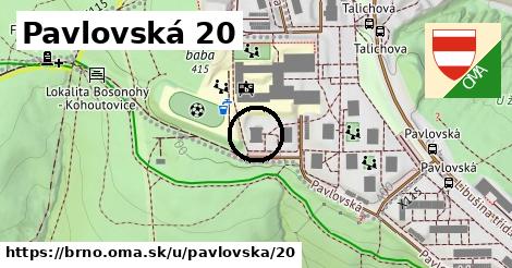 Pavlovská 20, Brno