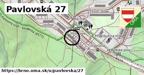 Pavlovská 27, Brno