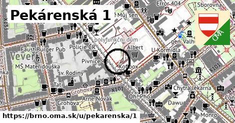 Pekárenská 1, Brno