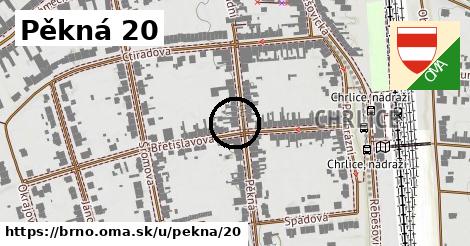 Pěkná 20, Brno