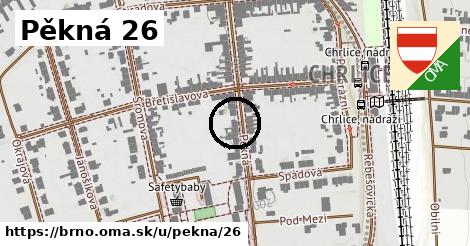 Pěkná 26, Brno