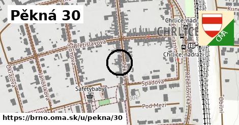 Pěkná 30, Brno