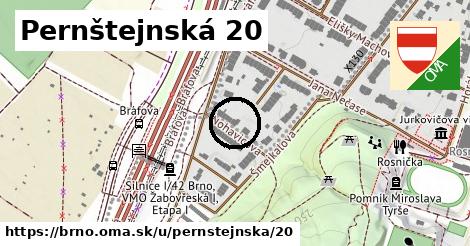 Pernštejnská 20, Brno