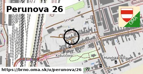 Perunova 26, Brno
