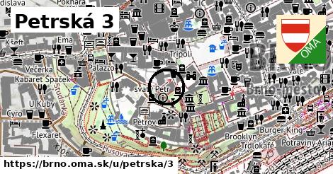 Petrská 3, Brno