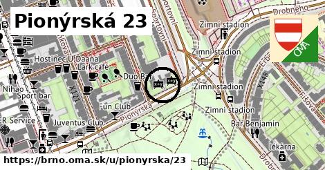 Pionýrská 23, Brno