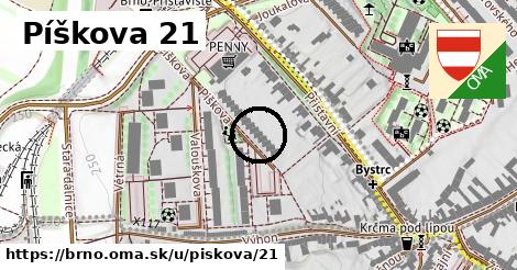 Píškova 21, Brno