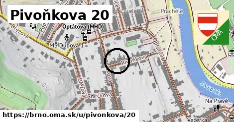 Pivoňkova 20, Brno