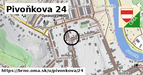Pivoňkova 24, Brno