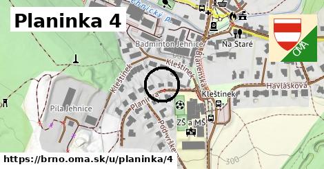 Planinka 4, Brno