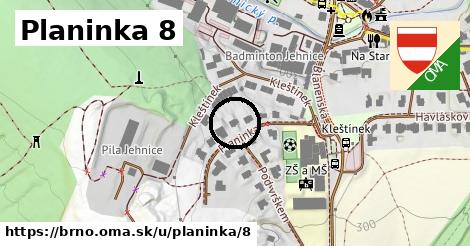 Planinka 8, Brno