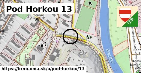 Pod Horkou 13, Brno