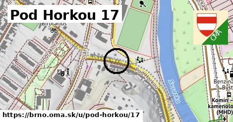 Pod Horkou 17, Brno