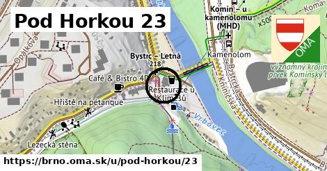 Pod Horkou 23, Brno