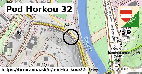 Pod Horkou 32, Brno