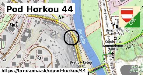 Pod Horkou 44, Brno