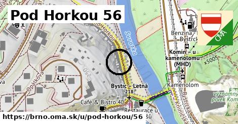 Pod Horkou 56, Brno