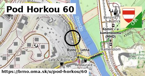 Pod Horkou 60, Brno