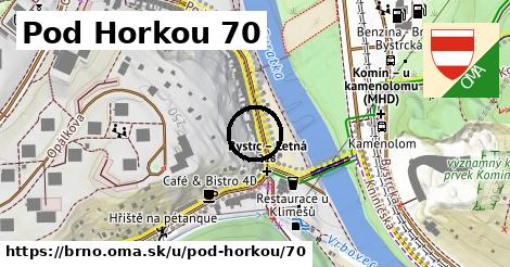 Pod Horkou 70, Brno