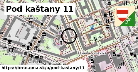 Pod kaštany 11, Brno