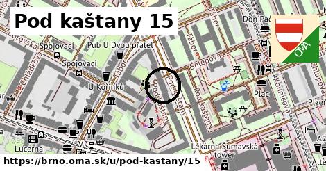 Pod kaštany 15, Brno