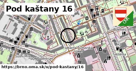 Pod kaštany 16, Brno