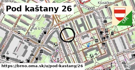 Pod kaštany 26, Brno