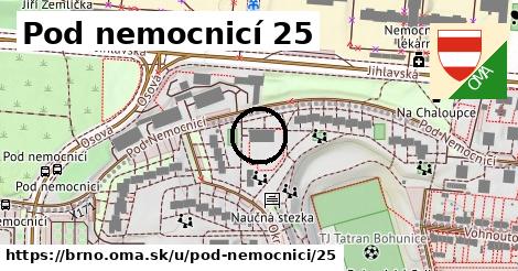 Pod nemocnicí 25, Brno