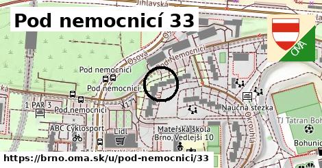 Pod nemocnicí 33, Brno