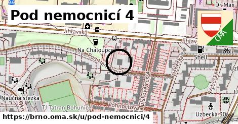 Pod nemocnicí 4, Brno