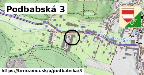 Podbabská 3, Brno