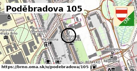 Poděbradova 105, Brno