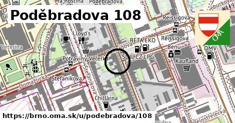 Poděbradova 108, Brno