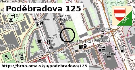 Poděbradova 125, Brno