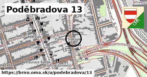 Poděbradova 13, Brno