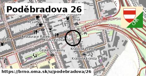 Poděbradova 26, Brno