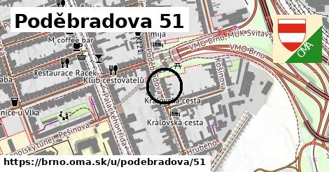 Poděbradova 51, Brno