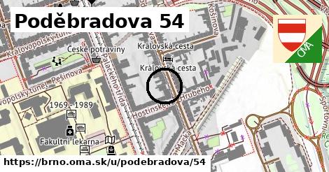 Poděbradova 54, Brno